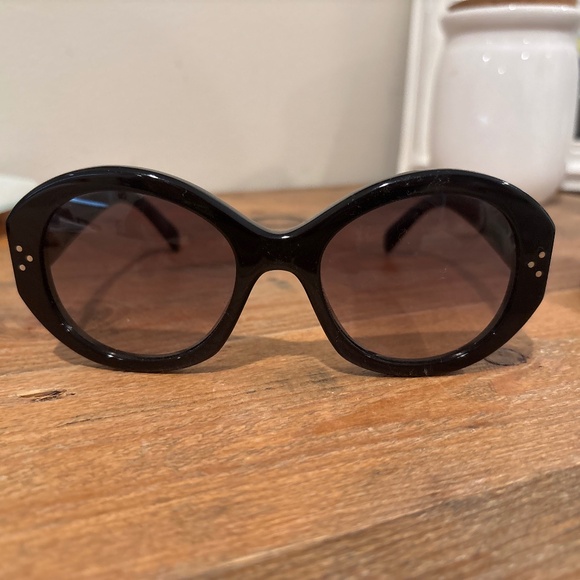 Celine Three Dot Sunglasses- with case and cleaning cloth